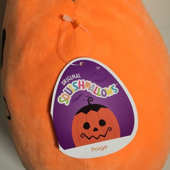 Squishmallows Halloween Paige the Pumpkin 12" Stuffed Plush - Picture 3 of 5